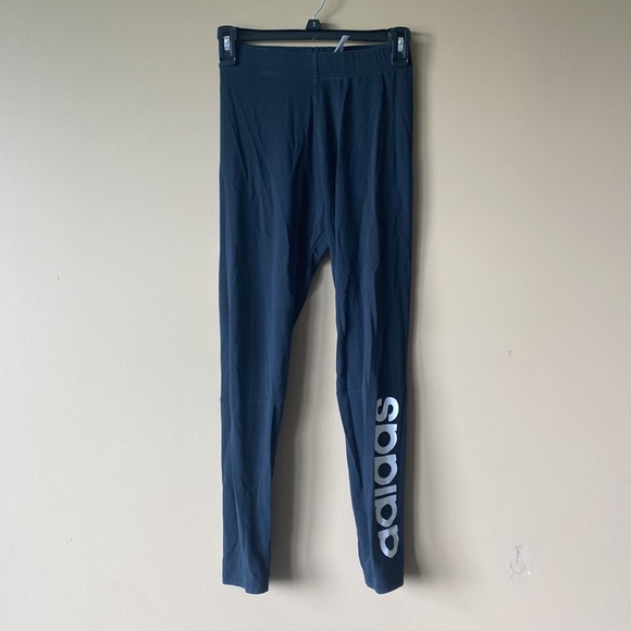 Adidas High Rise Cotton Leggings - Picture 4 of 6